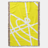 Abstrakt Art Minimalismus White Lines Blanken Decke (Vorderseite Vertikal)