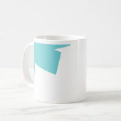 Abstrakt Art Minimalistic Kaffeetasse (Vorderseite Links)