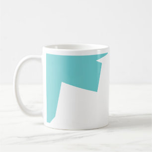 Abstrakt Art Minimalistic Kaffeetasse