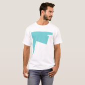Abstrakt Art Minimalistic T-Shirt (Vorne ganz)
