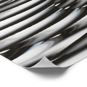 Abstrakt Art Modernes Kunstdruckposter Poster (Ecke)