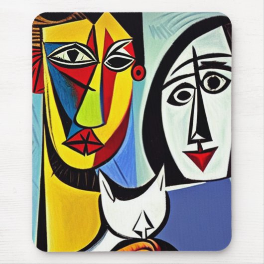 Abstrakt Art Mouse Pad Mousepad (Vorne)