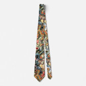 Abstrakt Art Neck Tie Krawatte (Vorderseite)