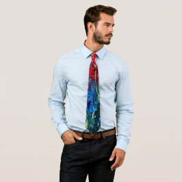 Abstrakt Art Neck Tie Krawatte