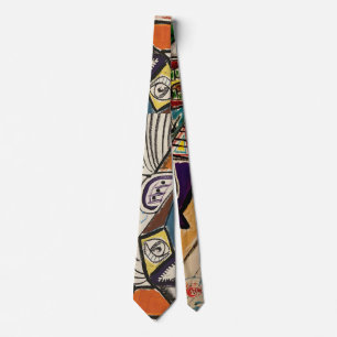 Abstrakt Art Neck Tie Krawatte