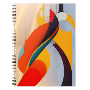 #abstrakt Art-Notebook Notizblock
