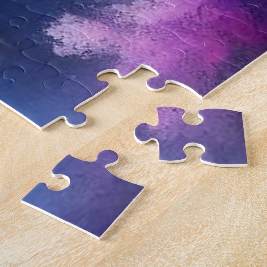 Abstrakt Art Ölgemälde Wasserfall KI erzeugt Puzzle (Seite)