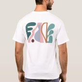 Abstrakt Art One T-Shirt (Rückseite)