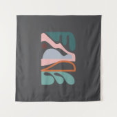 Abstrakt Art One Wandteppich (Vorderseite (Horizontal))