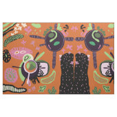 Abstrakt Art Panting Stoff (Fat Quarter (45,7 x 55,9 cm))