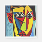 Abstrakt Art Paper Napkin Serviette (Vorderseite)
