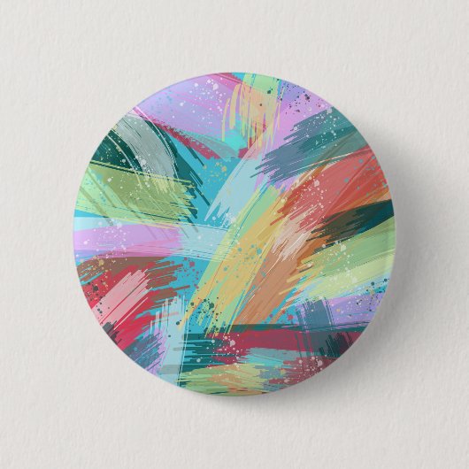 Abstrakt Art Pastel Button (Vorderseite)