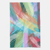 Abstrakt Art Pastel Geschirrtuch (Vertikal)