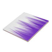 Abstrakt Art Pastel Lavendel Lila White Fliese (Seite)
