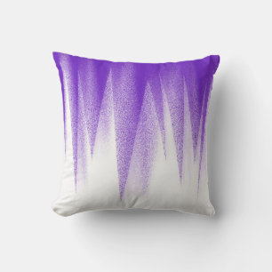Abstrakt Art Pastel Lavendel Lila White Kissen
