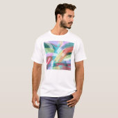 Abstrakt Art Pastel T-Shirt (Vorne ganz)