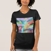 Abstrakt Art Pastel T-Shirt (Vorderseite)