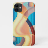 Abstrakt Art Phone Case (Rückseite)
