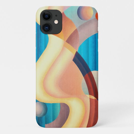 Abstrakt Art Phone Case (Rückseite)