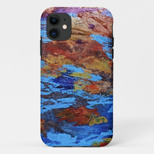 Abstrakt Art Phone Case (Rückseite)