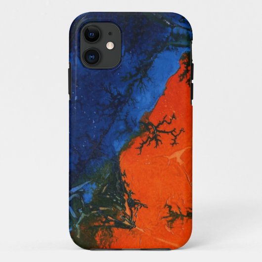 Abstrakt Art Phone Case (Rückseite)