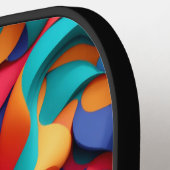 Abstrakt Art Pickleball Paddle (Linke Seite)