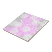 Abstrakt Art Pink Grau Minimalismus Fliese (Seite)