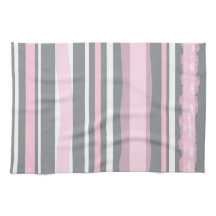 Abstrakt Art Pink Grau Weiße Linien