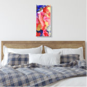 Abstrakt Art Pink Lila Gold Alkohol Tinte Leinwanddruck (Insitu (Schlafzimmer))