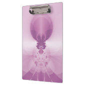 Abstrakt Art Pink Sunrise Klemmbrett (Links)
