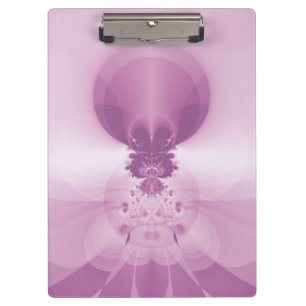 Abstrakt Art Pink Sunrise Klemmbrett