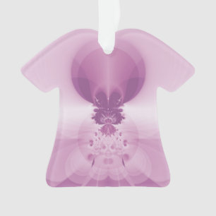 Abstrakt Art Pink Sunrise Ornament