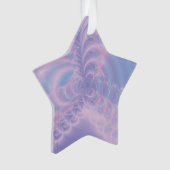 Abstrakt Art Pink Windmill Ornament (Vorderseite)