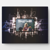 Abstrakt Art Plaque Fotoplatte (Vorderseite)