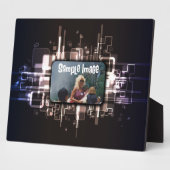 Abstrakt Art Plaque Fotoplatte (Seite)