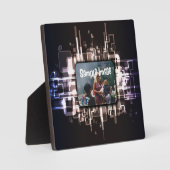 Abstrakt Art Plaque Fotoplatte (Vorderseite)