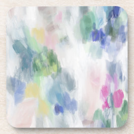 Abstrakt Art Plastic Untersetzer Set