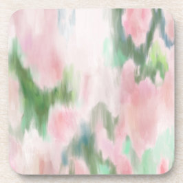 Abstrakt Art Plastic Untersetzer Set