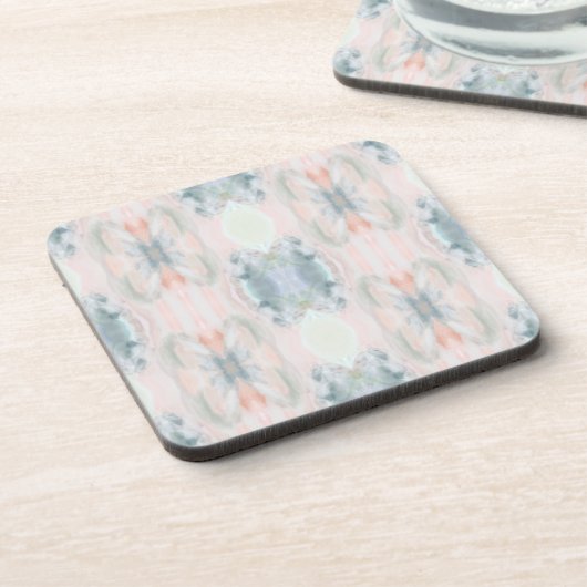 Abstrakt Art Plastic Untersetzer Set (Linke Seite)