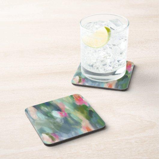 Abstrakt Art Plastic Untersetzer Set (Rechte Seite)