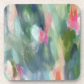 Abstrakt Art Plastic Untersetzer Set (Vorderseite)