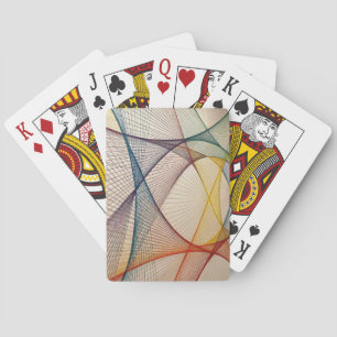 Abstrakt Art Playing Cards Spielkarten