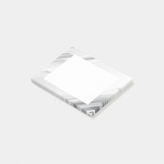 Abstrakt Art Post - Anmerkungen Post-it Klebezettel (angewinkelt)