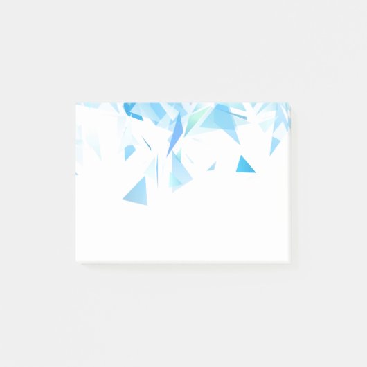 Abstrakt Art Post - Anmerkungen Post-it Klebezettel (Vorderseite)