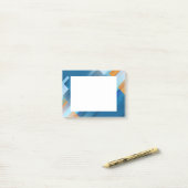 Abstrakt Art Post - Anmerkungen Post-it Klebezettel (Auf Schreibtisch)