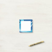 Abstrakt Art Post - Anmerkungen Post-it Klebezettel (Auf Schreibtisch)