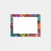 Abstrakt Art Post - Anmerkungen Post-it Klebezettel (Vorderseite)