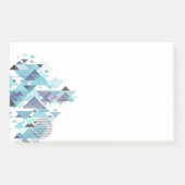 Abstrakt Art Post - Anmerkungen Post-it Klebezettel (Vorderseite)