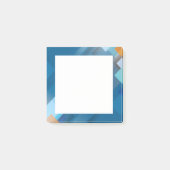 Abstrakt Art Post - Anmerkungen Post-it Klebezettel (Vorderseite)