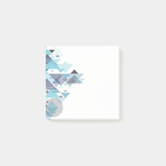 Abstrakt Art Post - Anmerkungen Post-it Klebezettel (Vorderseite)